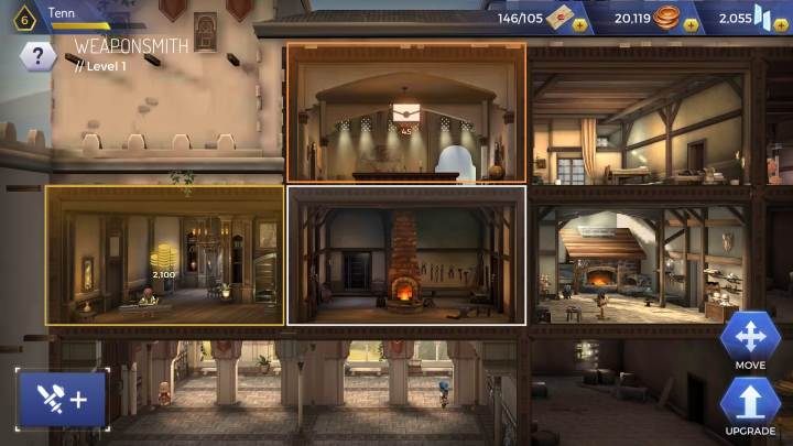 Aby stworzyć bronie musisz postawić w centrali Weaponsmith - Broń w Assassins Creed Rebellion - Assassins Creed Rebellion - poradnik do gry