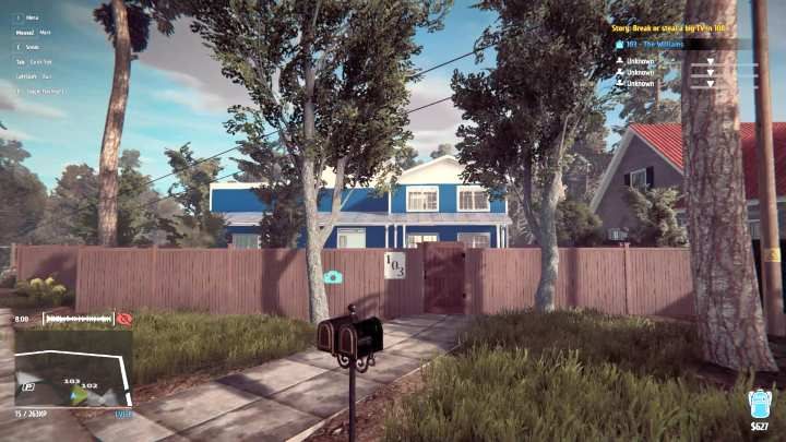 Dom 103 - The Williams. - 103 - The Williams - wszystkie domy i kradzieże | Solucja Thief Simulator - Thief Simulator - poradnik do gry