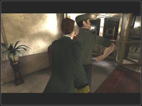 U barmana zamówiłem butelkę wina, a następnie zasiadłem przy stoliku, nieopodal okna - Hotel Orphee cz.3 | Post Mortem - Post Mortem - poradnik do gry