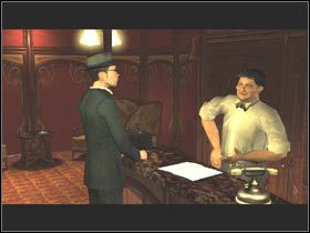 Moja rozmowa z panną Blake, miałem przynajmniej taką nadzieję, tym razem była chyba bardziej szczera, przynajmniej z jej strony - Restauracja U Aleksandra cz.2 | Post Mortem - Post Mortem - poradnik do gry