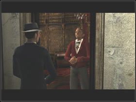 Dumoulin wiernie trwał na posterunku, ale po rozmowie z nim wiedziałem, że bez rekomendacji monsieur de Allepin nie wejdę do środka - Siedziba Bractwa Różokrzyżowców cz.2 | Post Mortem - Post Mortem - poradnik do gry