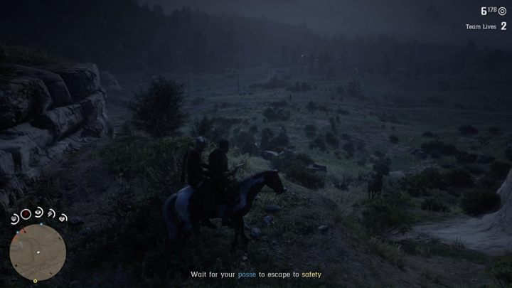 Ostatni etap misji to ucieczka - Nafta, smoła i chciwość - Solucja Red Dead Online - Red Dead Online - poradnik do gry