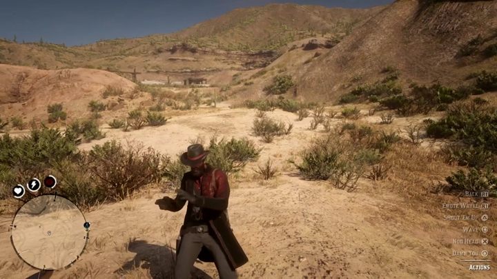 W menu możesz wybrać sposób chodzenia swojej postaci i skonfigurować emotikony, które np - Porady na start w Red Dead Online - Red Dead Online - poradnik do gry