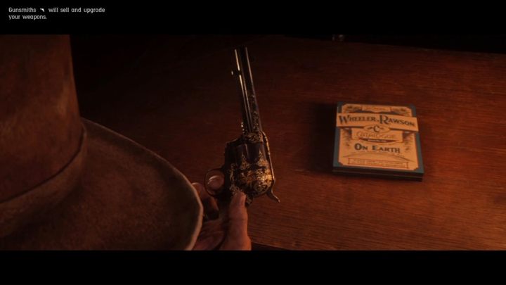 Za pomocą koła wyboru broni, możesz wybierać broń i amunicje - Wszystkie bronie w Red Dead Online - Red Dead Online - poradnik do gry