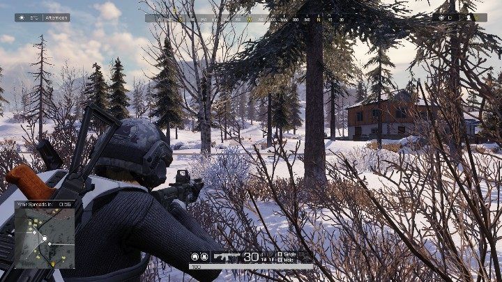 Rozglądając się po terenie możesz zauważyć przeciwników chowających się bardzo daleko od ciebie - Porady na start Ring of Elysium - Ring of Elysium - poradnik do gry