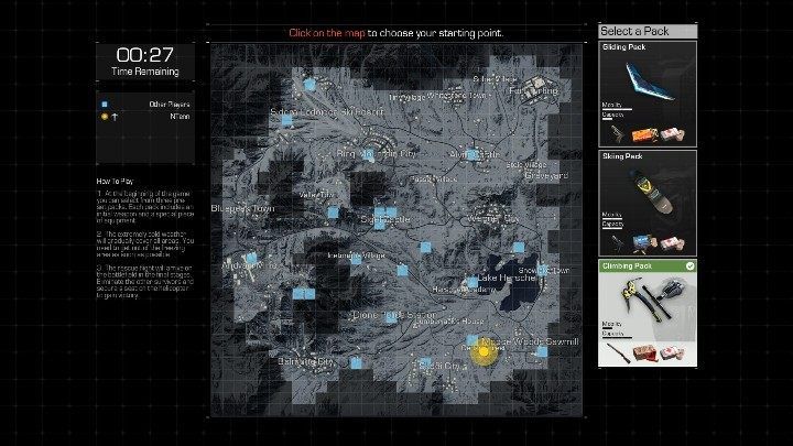 Przed rozpoczęciem meczu musisz wybrać pakiet, z którym chcesz grać - Porady na start Ring of Elysium - Ring of Elysium - poradnik do gry