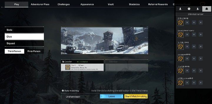 Potem tylko wybierzesz team i będziesz mógł cieszyć się grą z innymi graczami - Czy można grać w dwuosobowych zespołach w Ring of Elysium? - Ring of Elysium - poradnik do gry