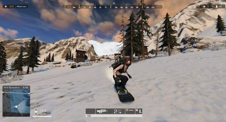 Jednak, gdy usłyszysz pierwsze oznaki lawiny (zsuwający się śnieg) od razu zacznij uciekać - Jak wywołać lawinę w Ring of Elysium? - Ring of Elysium - poradnik do gry