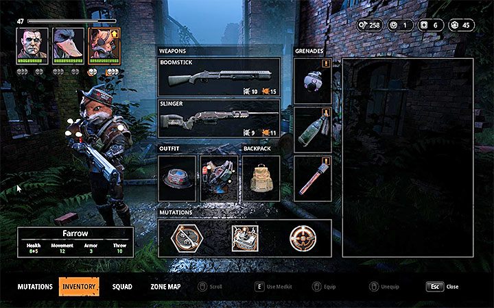 Zanim jeszcze przystąpisz do bitwy musisz zadbać o to żeby posiadany sprzęt był w niej dostępny - Jak zmienić broń w Mutant Year Zero? - Mutant Year Zero - poradnik do gry