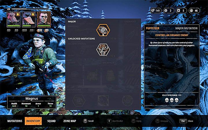 Jeśli posiadasz więcej niż jedną zdolność z tej samej kategorii to możesz dokonać podmiany - Czy wszystkie zdolności są zawsze aktywne w Mutant Year Zero? - Mutant Year Zero - poradnik do gry