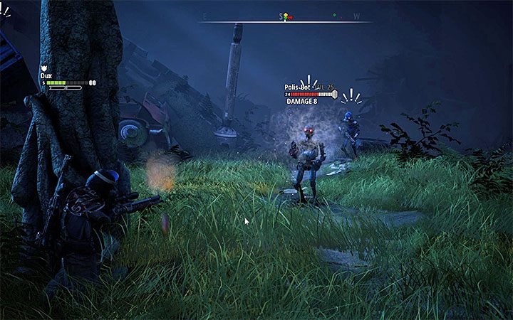 Roboty wojskowe mogą już atakować członków drużyny korzystając z broni energetycznych - Jak radzić sobie z wrogimi robotami w Mutant Year Zero? - Mutant Year Zero - poradnik do gry