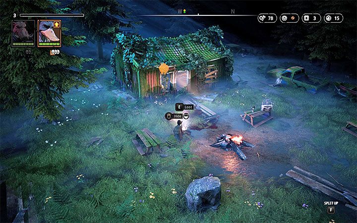 Przeciwnicy - Marauder (poziom 1), Hunter (poziom 1), Butcher (poziom 1) - East Outpost - Atlas świata Mutant Year Zero - Mutant Year Zero - poradnik do gry