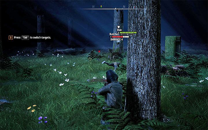 Przeciwnicy rozstawieni są w pobliżu chatki zlokalizowanej w centralnej części obszaru - East Outpost - Atlas świata Mutant Year Zero - Mutant Year Zero - poradnik do gry