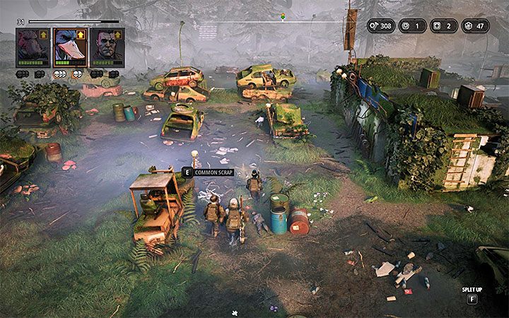 Przeciwnicy - Chief Deadfinger (poziom 25), Butcher (poziom 25), Med-Bot (poziom 25), Hunter (poziom 25), Tank (poziom 25), - Scraplands - Atlas świata Mutant Year Zero - Mutant Year Zero - poradnik do gry