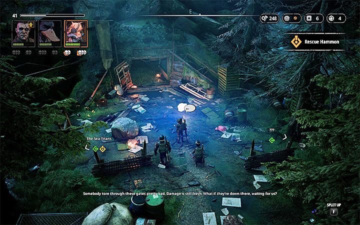 Podczas eksploracji obszarów na powierzchni nie natrafisz na żadnych wrogów, tak więc nie musisz się skradać - The Rot Warren - Atlas świata Mutant Year Zero - Mutant Year Zero - poradnik do gry