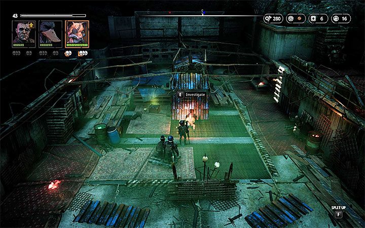 Po wygranej bitwie przejdź do głównego pomieszczenia gdzie możesz porozmawiać z uratowaną osobą, którą jest kucharz Ebba (powyższy obrazek) - The Rot Warren - Atlas świata Mutant Year Zero - Mutant Year Zero - poradnik do gry