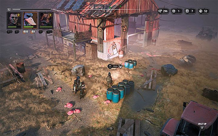 Przeciwnicy - Brother Lundgren (poziom 35), Sect Hunter (poziom 35), Sect Pyro (poziom 35), Sect Tank (poziom 35), Sect Butcher (poziom 35), Sect Shaman (poziom 35), Med-Bot (poziom 35) - Cultlands - Atlas świata Mutant Year Zero - Mutant Year Zero - poradnik do gry