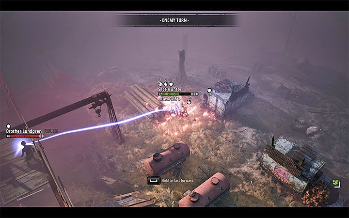 Główne gospodarstwo w tej lokacji jest ogrodzone, aczkolwiek możesz mimo wszystko wybierać pomiędzy wieloma różnymi wejściami na jego teren - Cultlands - Atlas świata Mutant Year Zero - Mutant Year Zero - poradnik do gry