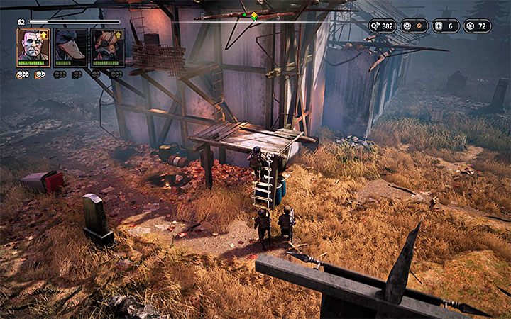 Na wszystkich kolejnych wrogów będziesz już wpadał za budynkiem katedry - Spear of Heaven - Atlas świata Mutant Year Zero - Mutant Year Zero - poradnik do gry