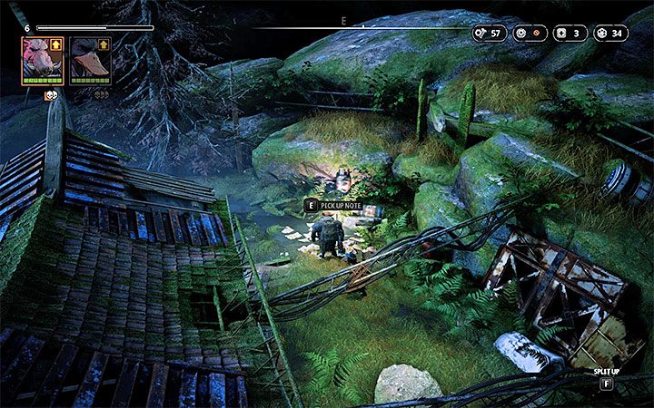 Lokacja Hammons Cabin - Notatki w Mutant Year Zero - Sekrety i znajdźki - Mutant Year Zero - poradnik do gry