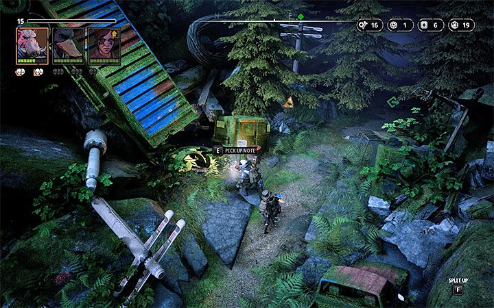 Lokacja The Sea Titans - Notatki w Mutant Year Zero - Sekrety i znajdźki - Mutant Year Zero - poradnik do gry