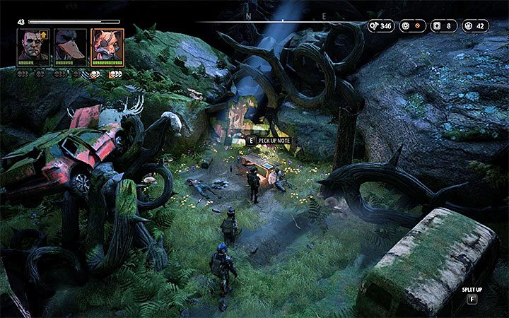 Lokacja Lair of the Horned Devil - Notatki w Mutant Year Zero - Sekrety i znajdźki - Mutant Year Zero - poradnik do gry