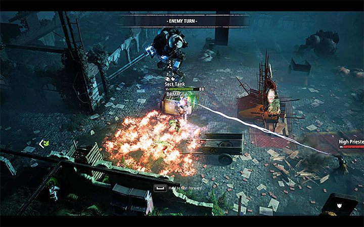 W opisywanej bitwie najpoważniejszy przeciwnik do pokonania to finałowy boss - Wysoka kapłanka Plutonia - The Sealed Gate - Atlas świata Mutant Year Zero - Mutant Year Zero - poradnik do gry