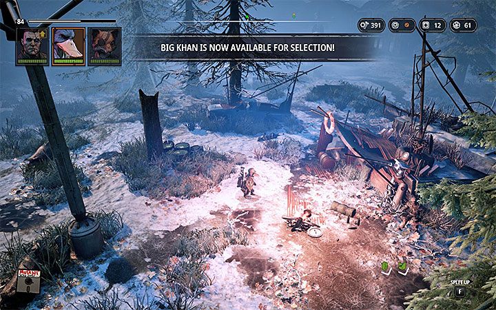 Wielki Khan (Big Khan) przebywa w lokacji Podnosiciele Wody (Water Risers) - Wielki Khan - nowy członek drużyny | Mutant Year Zero Seed of Evil - Mutant Year Zero - poradnik do gry