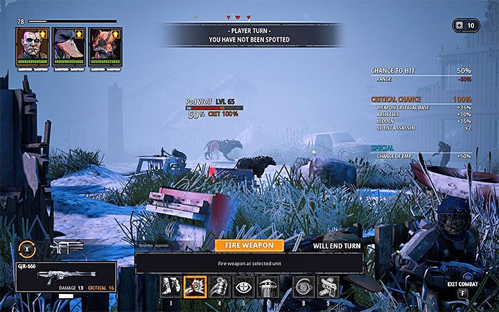 Opcjonalna trzecia bitwa może rozegrać się na prawym krańcu mapy (patrząc od strony miejsca startu) - Mauzoleum Przedmieścia | Solucja Mutant Year Zero Seed of Evil - Mutant Year Zero - poradnik do gry