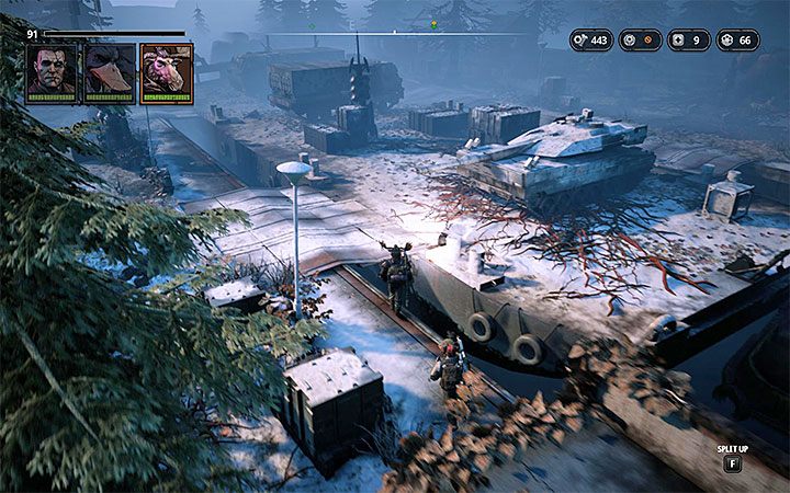 Przeciwnicy - Pod Jumper (poziomy 65 i 80), Pod Destroyer (poziomy 65 i 80), Pod Rooter (poziomy 65 i 80), Pod Burner (poziomy 65 i 80), Pod Wolf (poziom 65), Pod Spawner (poziomy 65 i 80), Med-Bot (poziom 80), Pod Tank (poziom 80) - Podnosiciele Wody | Solucja Mutant Year Zero Seed of Evil - Mutant Year Zero - poradnik do gry