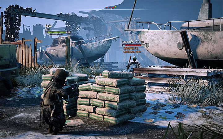 Trzecia bitwa ma miejsce w końcowej części lokacji - Podnosiciele Wody | Solucja Mutant Year Zero Seed of Evil - Mutant Year Zero - poradnik do gry