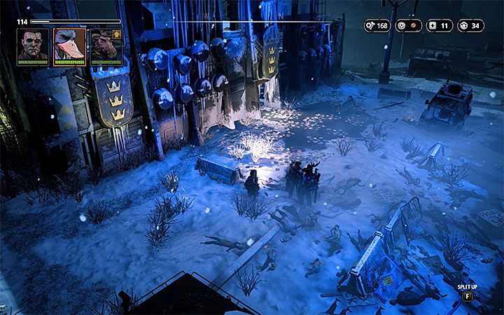 Przeciwnicy - Polis-Bot Command (poziom 80) Polis-Bot (poziom 80), Polis-Bot Enforcer (poziom 80) - Dolina Stali | Solucja Mutant Year Zero Seed of Evil - Mutant Year Zero - poradnik do gry