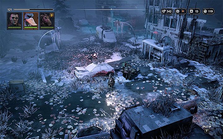 Przeciwnicy - Boss Shaman (poziom 80), Sect Butcher (poziom 80), Sect Hunter (poziom 80), Sect Tank (poziom 80), Sect Pyro (poziom 80), Med-Bot (poziom 80), Butcher (poziom 80), Marauder (poziom 80) - Ostatni Bastion | Solucja Mutant Year Zero Seed of Evil - Mutant Year Zero - poradnik do gry