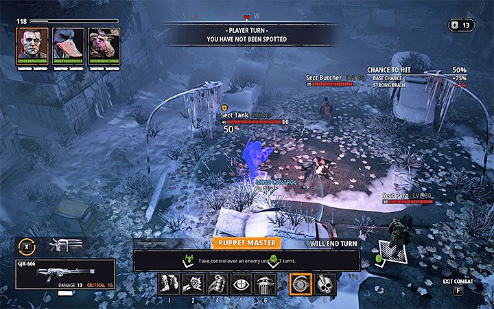 Wszyscy przeciwnicy z tej lokacji przebywają w środkowej części mapy i w okolicy jest wiele przeszkód oraz ścieżek, które możesz wykorzystać do zaplanowania ataku z zaskoczenia - Ostatni Bastion | Solucja Mutant Year Zero Seed of Evil - Mutant Year Zero - poradnik do gry