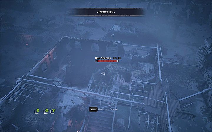 Bardziej ryzykowny wariant zakłada zakradnięcie się Magnusem lub całą drużyną do większego budynku po prawej stronie - Ostatni Bastion | Solucja Mutant Year Zero Seed of Evil - Mutant Year Zero - poradnik do gry