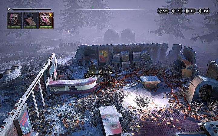 Lokacja Sala Elektrycznych Trumien - Notatki | Mutant Year Zero Seed of Evil - Mutant Year Zero - poradnik do gry