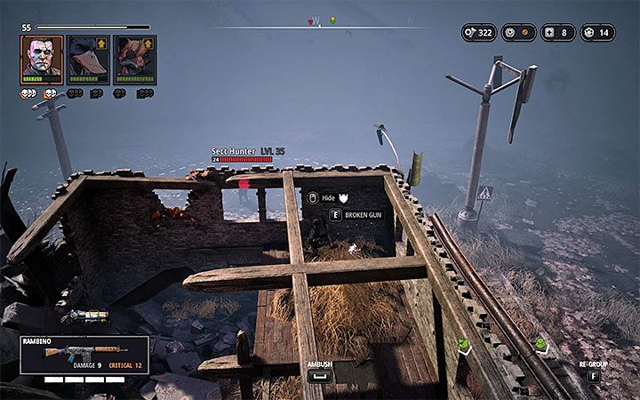 Oprócz przeprowadzenia zwiadu powinieneś wykonać także kilka innych czynności zanim przystąpisz do walk - Walka w Mutant Year Zero - Mutant Year Zero - poradnik do gry