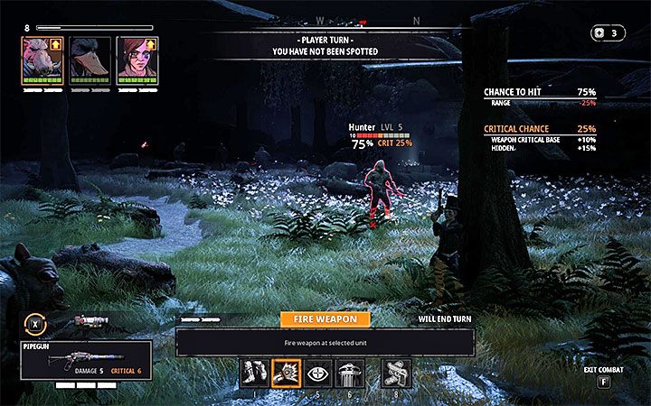 Poprawne rozegranie pierwszej tury jest bardzo istotne, zwłaszcza jeśli udało ci się przeprowadzić atak z zaskoczenia - Walka w Mutant Year Zero - Mutant Year Zero - poradnik do gry