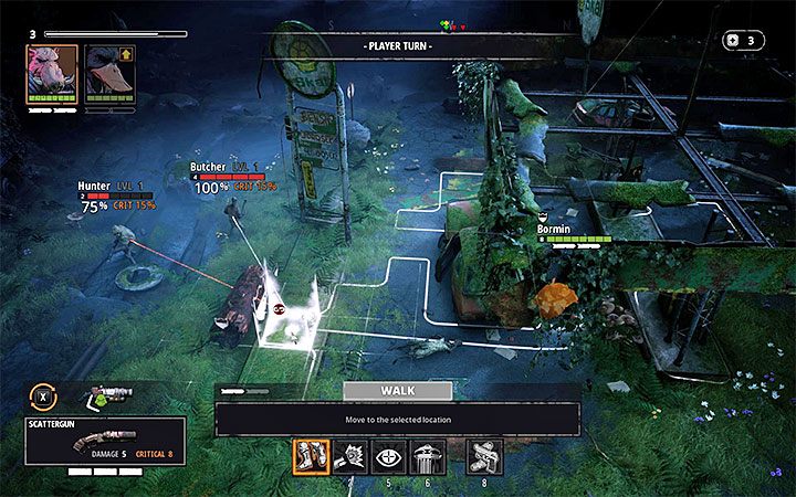 Zużywanie punktów akcji funkcjonuje w Mutant Year Zero na bardzo zbliżonych zasadach np - Walka w Mutant Year Zero - Mutant Year Zero - poradnik do gry