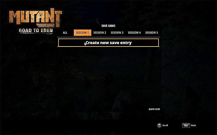 Dużym ułatwieniem w Mutant Year Zero: Road to Eden jest to, że możesz zapisać stan gry w dowolnym momencie rozgrywki - Mutant Year Zero - poradnik do gry