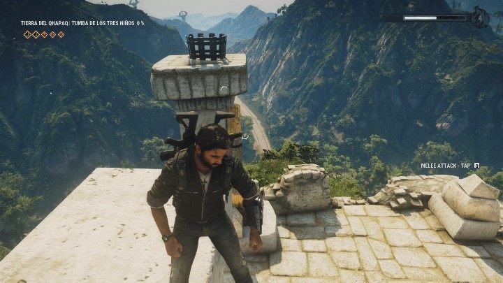 Tutaj odnajdziesz pierwszą dźwignią - Just Cause 4: Tumba De Los Tres Ninos | Grobowce - Just Cause 4 - poradnik do gry