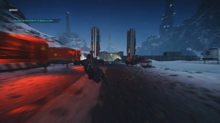 Używanie zaczepu to podstawowy sposób na poruszanie się po mapie. - Just Cause 4: Porady na start - Just Cause 4 - poradnik do gry