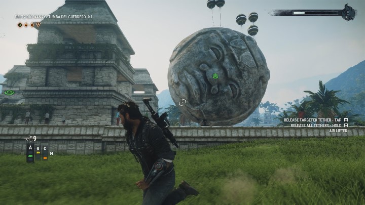 Utrudnieniem są schody znajdujące się tuż obok celu - Just Cause 4: Tumba Del Guerrero | Grobowce - Just Cause 4 - poradnik do gry