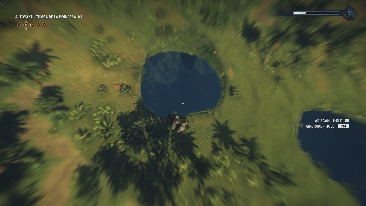 Po dotarciu na miejsce nie ujrzysz żadnych budowli - całość znajduje się pod ziemią - Just Cause 4: Tumba De La Princesa | Grobowce - Just Cause 4 - poradnik do gry