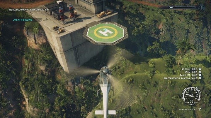 Kolejnym celem będzie lot helikopterem do niedalekiej lokacji (zostanie ona zaznaczona na twoim ekranie) - Just Cause 4: Projekt Illapa - solucja, opis przejścia - Just Cause 4 - poradnik do gry