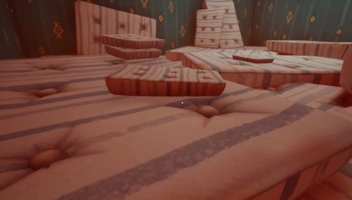 Wystarczy, że zbierzesz tylko jedną poduszkę - Zadanie trzecie - pożar - Hello Neighbor Hide and Seek - poradnik do gry
