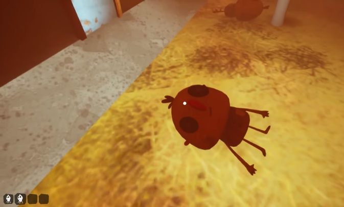 Dzięki przesunięciu tego elementu ugasisz jeden budynek - Zadanie trzecie - pożar - Hello Neighbor Hide and Seek - poradnik do gry