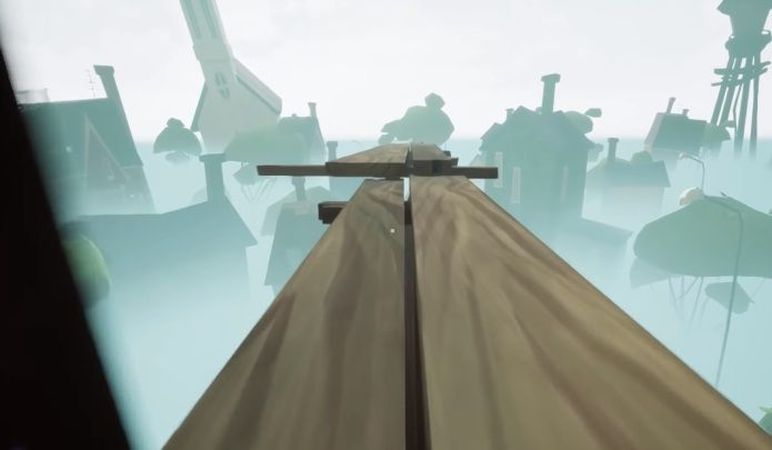 Przy użyciu drabiny dostań się na najwyższą część dachu - Piąte zadanie - zakończenie Hello Neighbor Hide and Seek - Hello Neighbor Hide and Seek - poradnik do gry