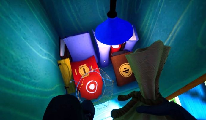 Na tym podwórku będziesz musiał wskoczyć na trampolinę - Jak zdobyć złoty klucz w Hello Neighbor Hide and Seek? - Hello Neighbor Hide and Seek - poradnik do gry