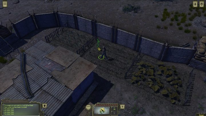 Kukurydza znajduje się zaraz za jego chatą - Jak zdobyć łopatę w ATOM RPG? - ATOM RPG - poradnik do gry